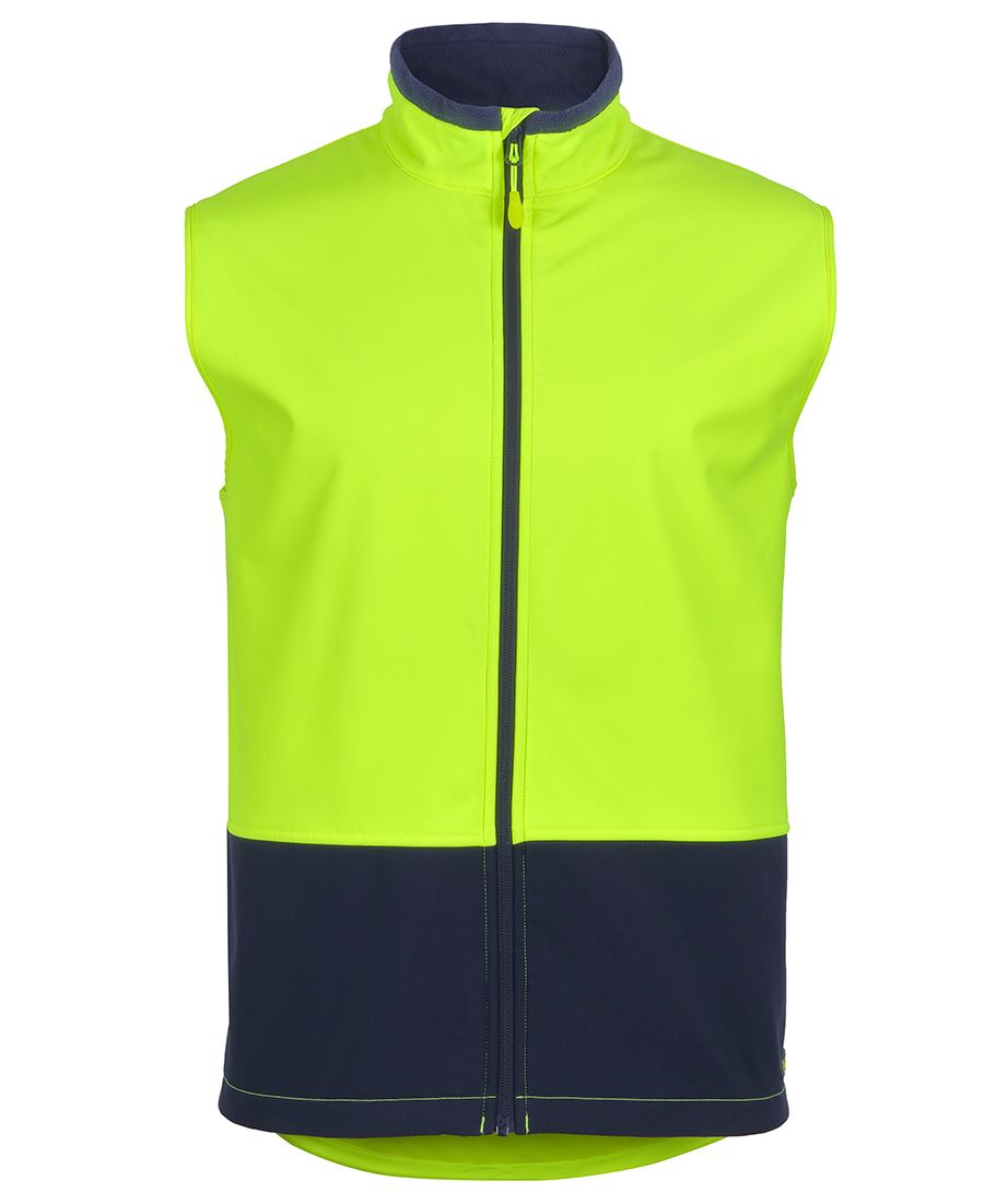 JB's Hi-Vis Three Layer Softshell Vest